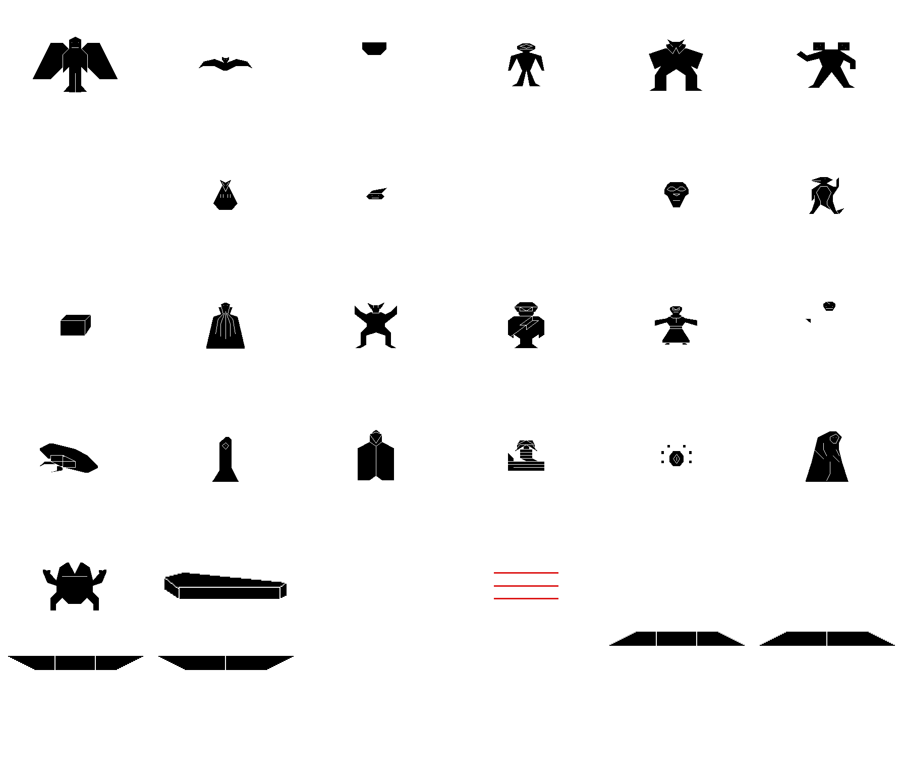 EGA - Dungeon sprite sheet