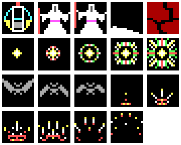 Tandy - Mondain sprite sheet