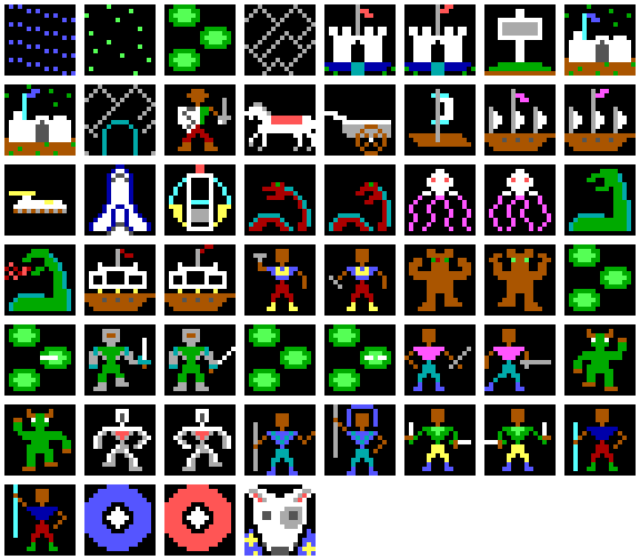 Tandy - Overland sprite sheet